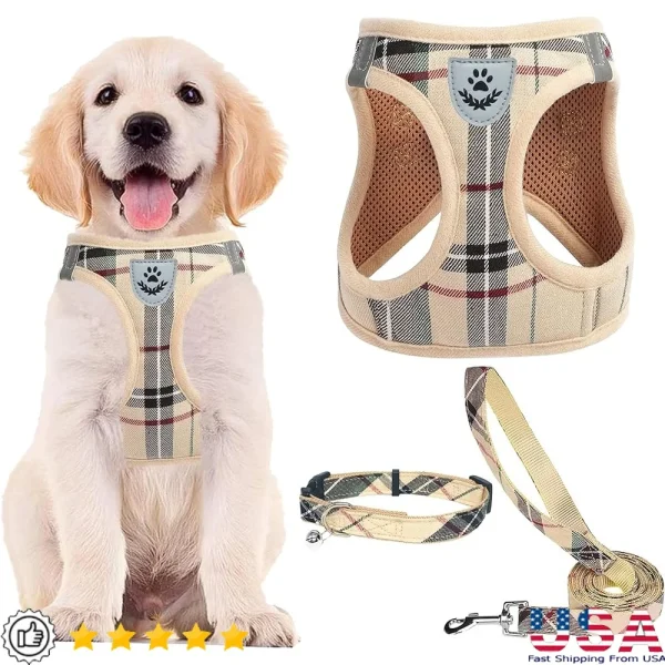 Adjustable No Pull Dog Harness